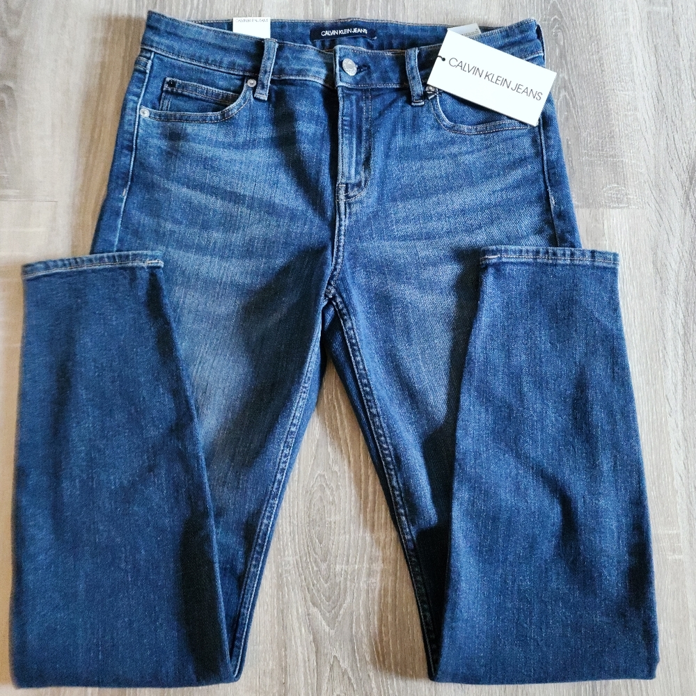 NWT Calvin Klein blue Skinny Jeans